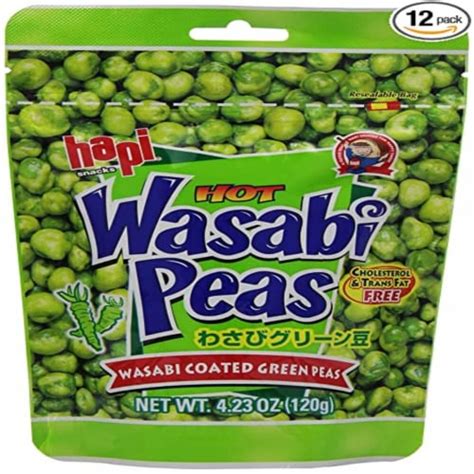 Hapi Snacks Hot Wasabi Peas 4 23 Oz Ralphs