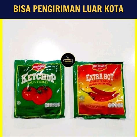 Jual Delmonte Del Monte Saus Sachet Sambal Extra Hot Tomat Isi Shopee Indonesia