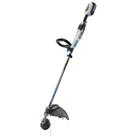 HART 40V Straight Shaft 15" String Trimmer Kit with 4.0Ah Lithium-Ion
