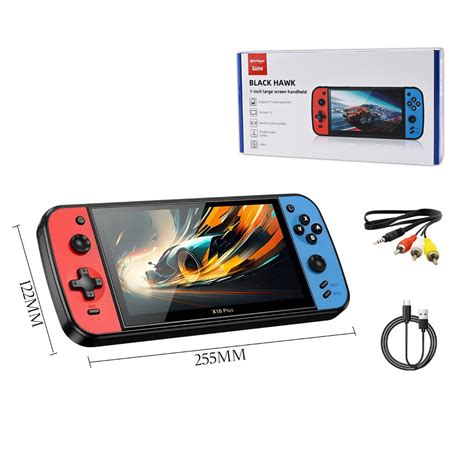 Video Game Portatil Barato - Console Vídeo Game Portátil X16 PLUS + 15 Mil Jogos 7.5 Polegadas ...