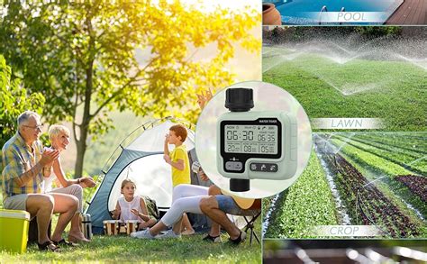 Kazeila Water Timer Digital Programmable Garden Lawn Tap Computer Hose