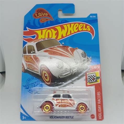 Jual Hot Wheels Volkswagen Beetle Vw Kodok Putih Shopee Indonesia
