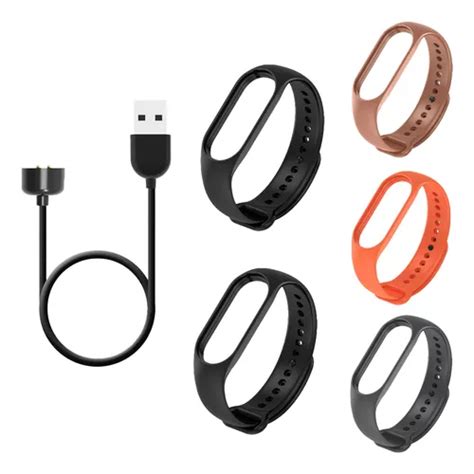 Correas Y Cargador Para Xiaomi Band Juego De Pzs Meses