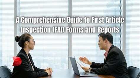 A Comprehensive Guide To Fai Forms And Reports Datamyte