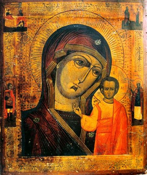 Чудотворна икона Пресвете Богородице 'Казанска' | Ancient art, Madonna, Art