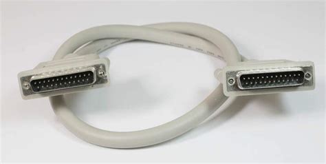 2.5FT DB25 M DB25 M Heavy Duty Cable