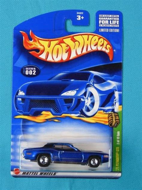 Hot Wheels Mattel Toy Model Car 71 Plymouth GTX 2002 Etsy