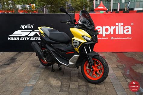 Rencana Produksi Lokal Skutik Bongsor Aprilia SR GT 200 CNBC