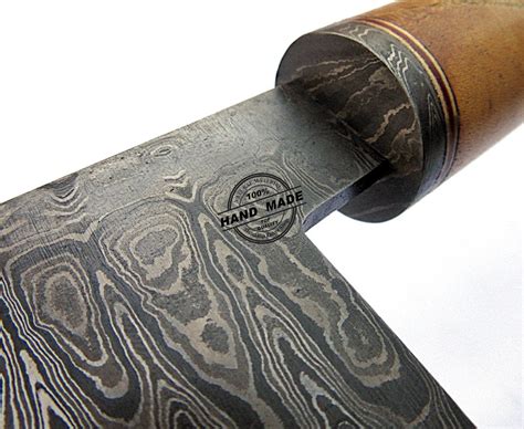 Damascus Chef Knives Set Custom Handmade Damascus Steel Kitchen