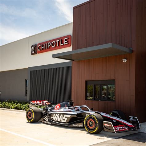 F1 Kat on Twitter Chipotle Sponsor de HAAS este año Lanzó una