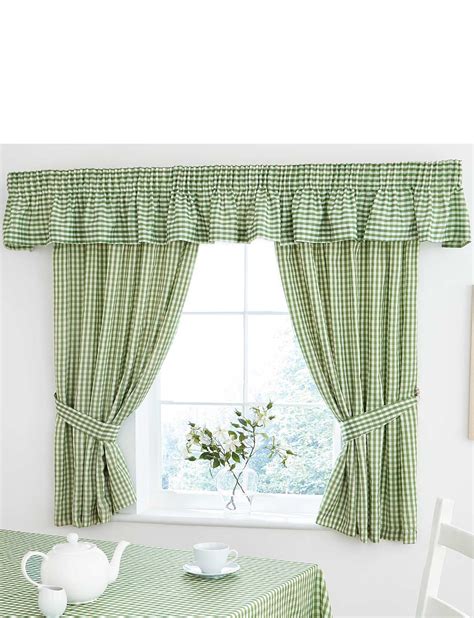 35 Cool Gingham Kitchen Curtains - Home Decoration and Inspiration Ideas