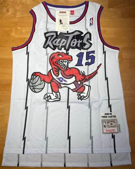 Vintage Toronto Raptors Vince Carter 1998 99 Jersey Xl Mitchell And Ness Nwt Etsy