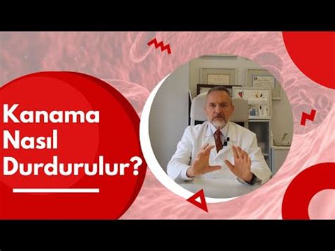 Kanama Nasıl Durdurulur YouTube