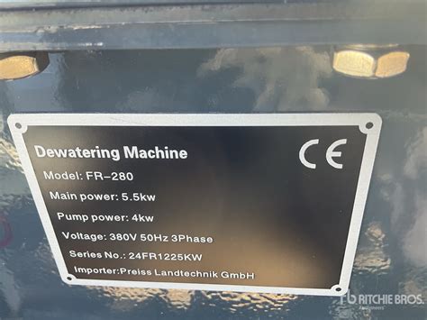 2025 Preiss Tec FR280 Gülleseparator (Unused) | Ritchie Bros. Auctioneers
