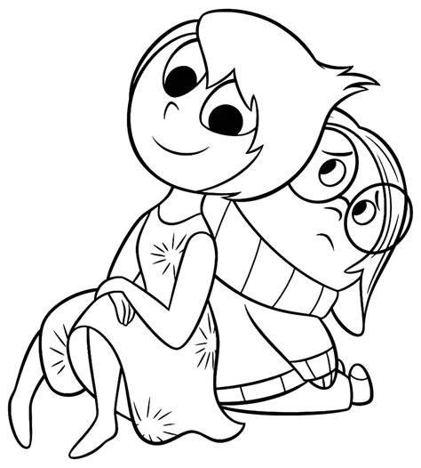 Alegria Divertidamente Desenho Para Colorir - 7