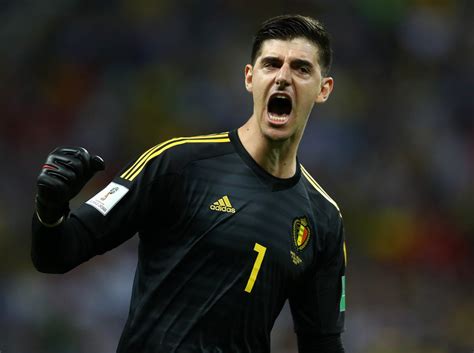 Belgium's Thibaut Courtois plays down row with World Cup rival Jordan ...