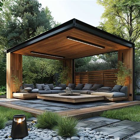 Minimalist Garden Gazebo Ideas For A Clean Look K Inspiring