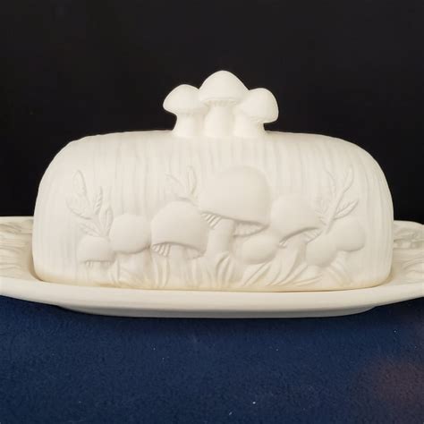 Ceramic Butter Bell Mushroom Etsy