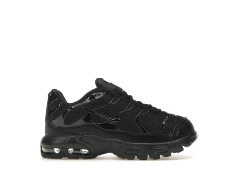 Nike Air Max Plus Triple Black Td Toddler Cd0611 001 Us