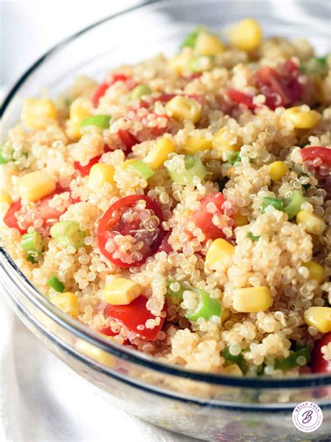 Summer Quinoa Salad Recipe Belly Full