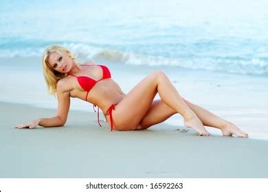 Sexy Blonde Beach Alluring Images Stock Photos Vectors Shutterstock