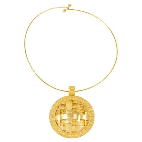 Rare Art Deco Galalith Geometric Bi Color Necklace By Auguste Bonaz