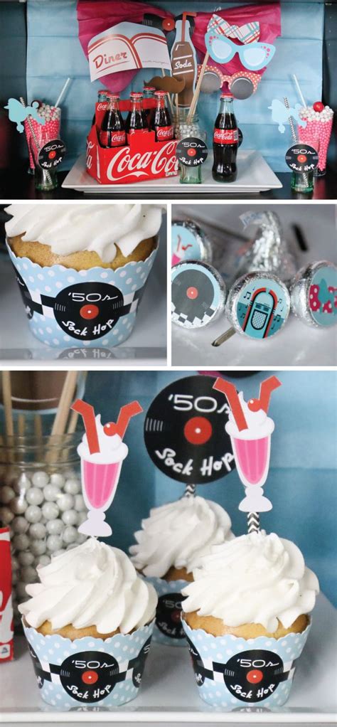 Host A Sock Hop With Classic 1950s Diner Party Supplies Diner Party 1950s Theme Party 1950s