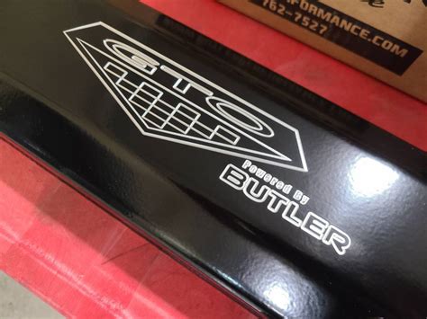 Butler Performance Butler Performance CNC Engraved Black Fab Aluminum