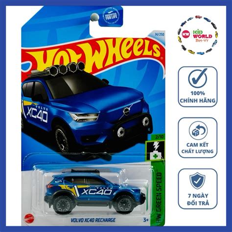 Xe mô hình Hot Wheels basic Volvo XC Recharge HTB Shopee Việt Nam