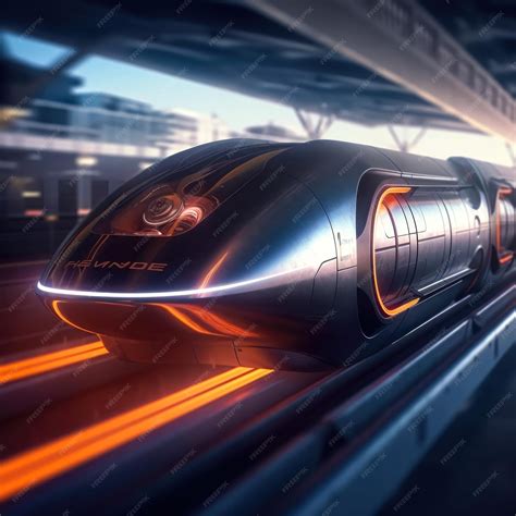 Premium Photo | The future of transportation arrives with a jolt as an