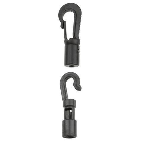 20 шт. Shock Cord концевой крючок банджи чехол для проводов подвесной ...