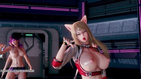 Mmd Dreamcatcher Scream Naked Kpop Dance Ahri Akali Kaisa Evelynn Seraphine Kda League Of Legend