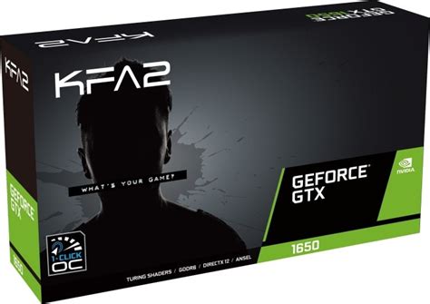 KFA2 GeForce GTX 1650 EX Plus OC (4 GB) - kaufen bei Galaxus
