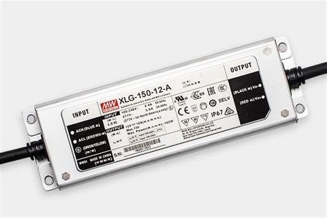 Блок питания для светодиодной ленты MEAN WELL, 12В, 150 Вт, IP67 ...