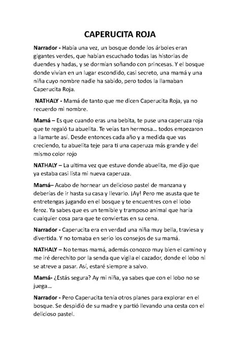 Caperucita Roja Cuento Completo 10