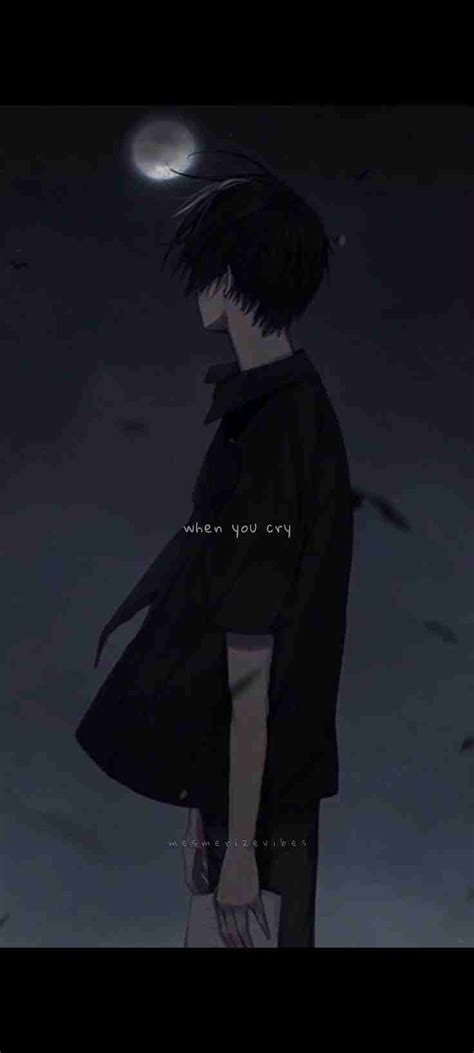 hinh anh anime buon goi nen mot goc lang rat de cham tim