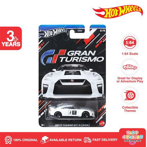 Hot Wheels Gran Turismo Nissan Gt R R Toyzstatioon Shopee Philippines