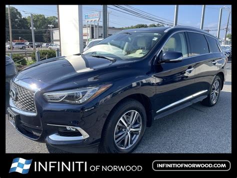 Certified Pre Owned 2020 Infiniti Qx60 Luxe 4d Sport Utility In Norwood P9437 Infiniti Of Norwood