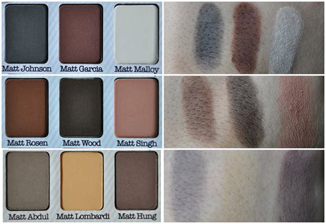 La palette de fards mattes de The Balm Meet Matt e Nude Réglisse Myrtilles