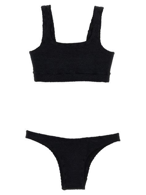 REINA OLGA Ginny Boobs Bikini Black Editorialist