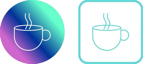 Hot Coffee Icon Design Vector Art At Vecteezy