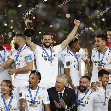 Nacho Celebrated Victory Fifa Club World Editorial Stock Photo Stock
