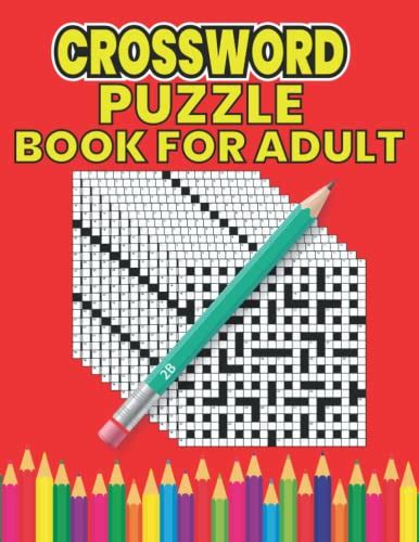 CROSSWORD PUZZLE BOOKS FOR ADULTS: CUTE GIFT CROSSWORD PUZZLE BOOK ...