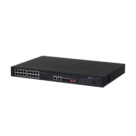 Dahua 16FE PoE + 2*Combo Unmanaged Switch (Max 135W PoE output) - STDN ...