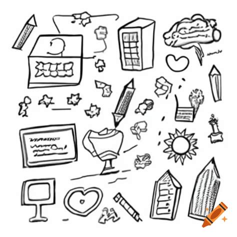 Cozy drawing coloring template on Craiyon