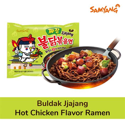 Korikart Samyang Buldak Jjajang Hot Chicken Flavor Ramen Pack Of