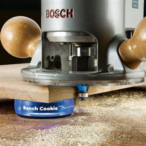 rockler bench cookie  routers dog bench woodworking router