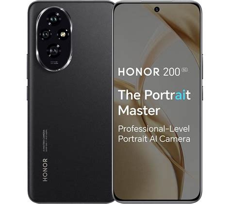 Buy HONOR 200 - 256 GB, Black | CurrysIE
