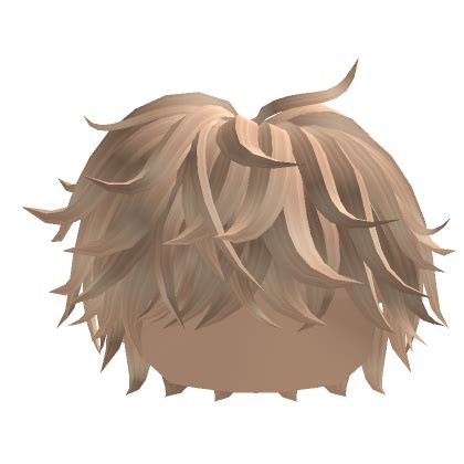 Fluffy Messy Cool Boy Hair Blonde Roblox