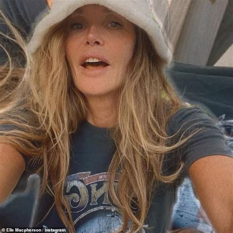 Elle Macpherson Strips Off Into A Tiny Bikini In Footage Captured By Ex